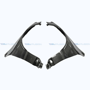 Pour Mitsubishi Lancer Evo 8 9 VTX Cyber Evo Style 2001-2007, garde-boue avant en fibre de carbone, version piste, pièces de rechange pour carrosserie automobile - Product Image 4