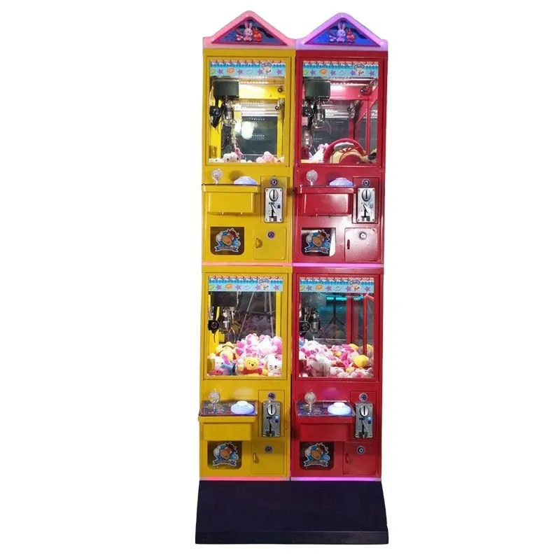 ひまわりホットスタイルミニギフトクレーンマシン人形クレインおもちゃ機自動販売ゲーム機4人用販売