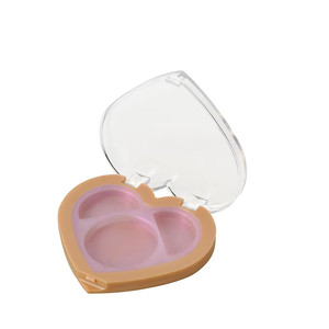 Tim Nhựa mỹ phẩm Eyeshadow bao bì 2 màu Blush tim nhìn trang điểm trường hợp - Product Image 4