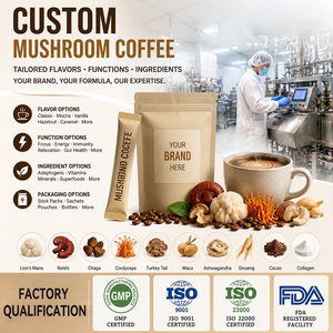 กาแฟเห็ด OEM - กาแฟ 10 in 1 ผสมอาราบิก้า เห็ดหลินจือ และเห็ดหลินจือแดง ช่วยเสริมภูมิคุ้มกันและระบบย่อยอาหาร 60 ซอง - Product Image 6
