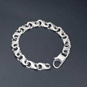 Pulsera de Acero de Titanio de 20 cm, Cadena de Eslabones, Joyería de Moda para Hombre y Mujer, Estilo Punk Rock CE048 - Product Image 2