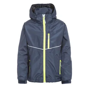 Jungen Regen jacke Kinder regenmantel mit Kapuzen netz und wind dichten leichten Regen mänteln für Kinder Wind jacke