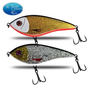 Jerk Bait 100mm 30/35g ad affondamento lento per la pesca in acqua salata, per spigola, musky, luccio, slider, <span class=keywords><strong>esca</strong></span> artificiale, attrezzatura da pesca. - Product Image 1