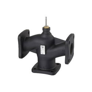 วาล์วควบคุมสองทางไฟฟ้าของซีเมนส์ DN80 PN16 เหล็กหล่อ สำหรับระบบทำน้ำร้อน - Product Image 1