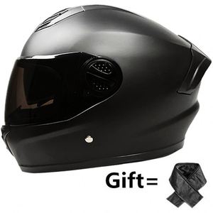 Casco Integral Eléctrico de Doble Lente para Automóvil, para Hombre y Mujer, Universal para las Cuatro Estaciones - Product Image 5