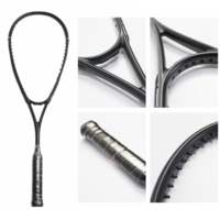 Raquette de squash en fibre de carbone personnalisée OEM de haute qualité Équipement de sport haut de gamme