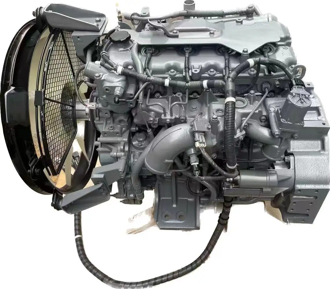 뜨거운 판매 이스즈 4JJ1 중고 디젤 엔진 조립 수냉식 디젤 엔진