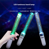 Bâton lumineux LED personnalisé avec logo, bâton lumineux clignotant pour concert, bâton lumineux pour événements et fêtes de mariage