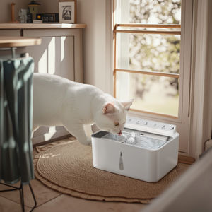 Akıllı kablosuz çevre dostu Modern Pet köpekler kediler için sensör aktivasyon ile su sebili 5L otomatik tiryakisi kase banyo - Product Image 6