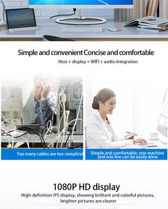 2025 yepyeni I5 I7 I9 ofis okul masaüstü 19.1/21.5/23.8 inç All-in-One ev ve ofis kullanımı için LCD ekran bilgisayarlar - Product Image 2