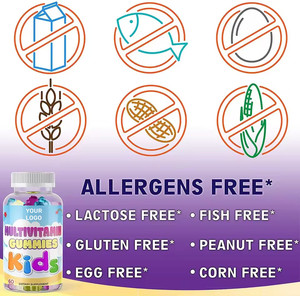 Gomitas multivitamínicas de alta calidad Gomitas multivitamínicas para niños Vitaminas masticables D3 Zinc Vitamina C Gomitas - Product Image 3