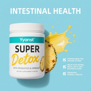 Suplemento Herbal Probiótico de Alta Calidad, Polvo para Bebida Detox, Adelgazante, Quemagrasas, Limpiador Corporal, Enzimas Digestivas - Product Image 2
