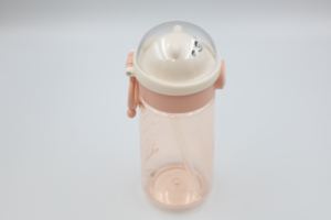 Botella de agua Kita Boo de 480 ml para bebés y niños, con pajita de silicona y tapa abatible, a prueba de fugas, para la escuela y el jardín de infantes - Product Image 5