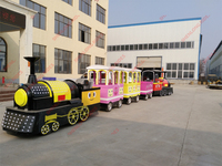 Train électrique sans rails pour enfants, mini parc d'attractions pour enfants, centre commercial, intérieur/extérieur, prix de gros