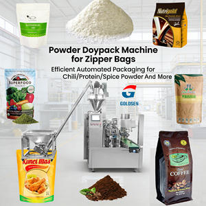 Máquina de llenado y sellado de bolsas preformadas totalmente automática para albúmina, café en polvo, mezclas de jugos en polvo, bolsas con cierre y Doypack - Product Image 2