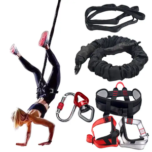 <span class=keywords><strong>Bungee</strong></span> Flying Yoga Strap Professional <span class=keywords><strong>Bungee</strong></span> Cord Juego completo a la venta para gimnasio en casa <span class=keywords><strong>Bungee</strong></span> Dance Workout-100% Garantía de calidad - Product Image 1