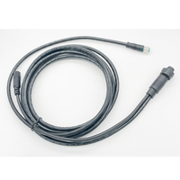 Câble étanche surmoulé IP68 avec connecteur M12 pour machines