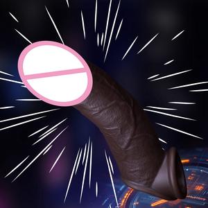 Большой размер фаллоимитатор для мужчин Увеличение пениса реалистичный силиконовый мастурбатор огромный дилдо рукав большой член секс-игрушки для взрослых - Product Image 4