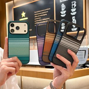 <span class=keywords><strong>Coque</strong></span> magnétique antichoc en fibre <span class=keywords><strong>de</strong></span> carbone Kevlar pour iPhone 17 Pro Max, compatible avec la série iPhone 17, texture fibre <span class=keywords><strong>de</strong></span> carbone - Product Image 2