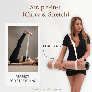 เสื่อโยคะยางพารา ดูดซับเหงื่อ PU และยางธรรมชาติ กันลื่น สำหรับผู้หญิงและผู้ชาย เหมาะสำหรับโยคะร้อน พิลาทิส และออกกำลังกายที่บ้าน - Product Image 6