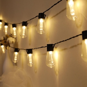 Lớn 5cm LED ánh sáng chuỗi cho ngoài trời giáng sinh đám cưới cắm trại trang trí không thấm nước IP65 COB tán sân trang trí - Product Image 6