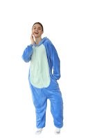 Pyjama une pièce pour femme adulte, motif animal de dessin animé Pikachu Dinosaure, costume de cosplay d'Halloween, en tissu tissé, fabrication de pyjamas