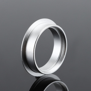 Capuchon en aluminium personnalisé usiné CNC, pièce non standard, surface brossée pour accessoires de quincaillerie - Product Image 1
