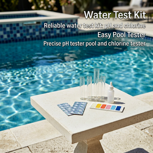 Perles de PH et CL, accessoires de <span class=keywords><strong>piscine</strong></span> utiles, test d'eau rapide, comprimés avec DPD NO.1 et phenol rouge, PH et CL - Product Image 3