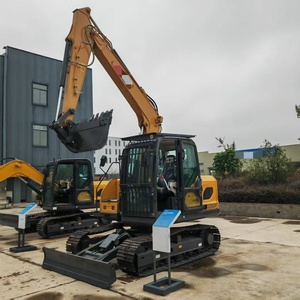 Factory Direct Supply 8Ton Excavator XE80GF Hydraulic Crawler Excavator with Full Hydraulic Pilot Joystick Control for hot sale - Product Image 2