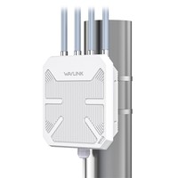 Repetidor de señal WiFi para exteriores WAVLINK AX3000, IP67 a prueba de agua, extensor de señal inalámbrica de doble banda 2.4G/5G, punto de acceso WiFi 6 con POE.