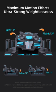 Atracciones de Entretenimiento para Parques Interiores, Películas de Realidad Virtual, Máquina de Juegos de Realidad Virtual para 6 Jugadores, Silla de Realidad Virtual 6Dof, Simulador de Cine 9D VR - Product Image 3