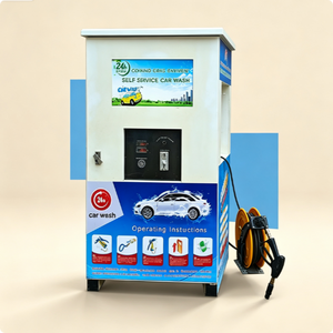 Station de lavage auto en libre-service, fonctionnant à pièces/cartes, faible consommation d'eau et écoénergétique pour les commerces de proximité - Product Image 5