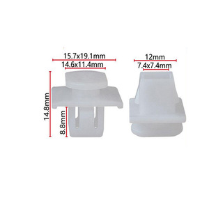 คลิปยึดแผงประตูรถยนต์ Smooth Sailing รุ่น D681 PA66 ใช้ได้กับรถยนต์ทั่วไป - Product Image 2