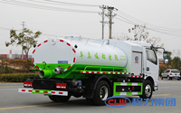 Nouveau camion-citerne à vide pour eaux usées Dongfeng automatique diesel Euro 6 4x2 avec réservoir de 5 m et capacité de 1 à 10 tonnes