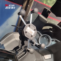 Accessoires de support de téléphone portable de vélo de moto de haute qualité avec support de voiture en maille de renfort