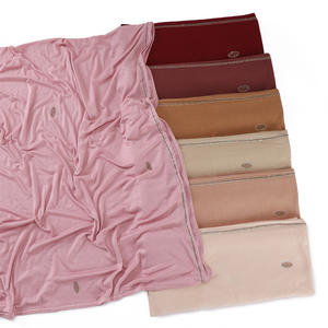 Sharut Hijabs à châle musulman de haute qualité pour femmes Écharpe extensible de qualité supérieure Hijab en jersey de coton à diamants chauds respirant et écologique - Product Image 4