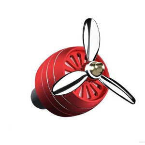 Lampe LED pour désodorisant de voiture Force de nettoyage Hélice Clip pour huile essentielle Diffuseur de parfum Ventilateur Aromathérapie Accessoires de voiture - Product Image 4
