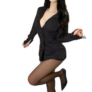 Chemise de secrétaire amincissante pour femmes matures, style sœur royale, grande taille, sexy, transfrontalière européenne et américaine - Product Image 5