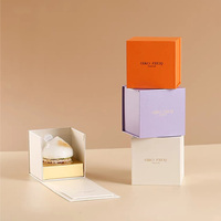Boîte à gâteaux magnétique de luxe avec fenêtre Boîte-cadeau à dessert en carton rigide avec couvercle transparent Idéal pour les gâteaux et les pâtisseries de qualité supérieure