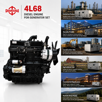 Motor Diésel CHANGCHAI 4L68 de 2.834L, 4 Cilindros, Refrigerado por Agua, 28kW, 38.1HP, 1800RPM, para Generador y Equipos de Energía de Reserva