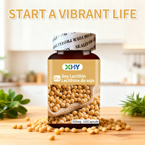 Capsule molle de lécithine de soja de qualité alimentaire OEM pour la santé Capsule molle de supplément halal de lécithine de soja - Product Image 5