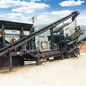 Planta Móvil de Trituración de Impacto para Minería, Trituradora de Impacto de Neumáticos para Triturar Mineral de Oro y Roca, Precio de la Planta Móvil de Trituración de Piedra - Product Image 1