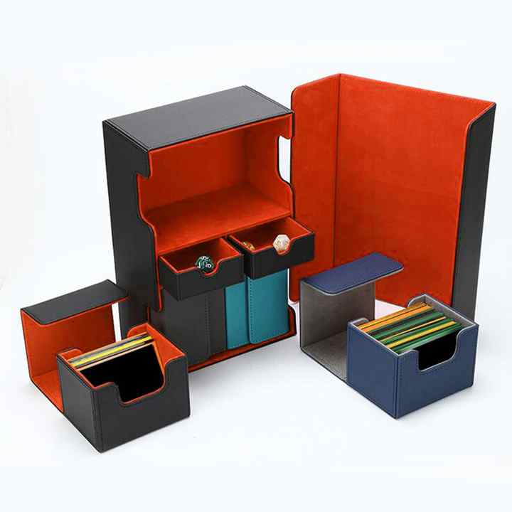 Organizer Case for Trading Card Games Card Deck Storage Box Container for Trading Playing Cards