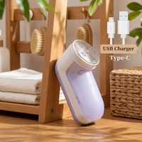 Éliminateur de peluches Beautural pour tissus, 2 vitesses, hauteur de rasage réglable, double protection, lame manuelle en plastique, 0,5 heure pour éliminer les peluches