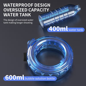 弓と矢2in1電気自動水鉄砲10穴バブルヘッドバブルマシン子供のための夏の外のおもちゃ - Product Image 6