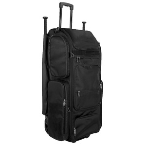 BSCI Factory Custom Heavy-duty Sport Racket Roller Gear Equipment <strong>Cricket</strong> <strong>Kit</strong> Luggage Duffle Accessories Trolley <strong>Bag</strong> With wheels