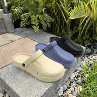 HEVA Chaussures de sport unisexe classiques d'été en EVA à plateforme plate, imperméables, antidérapantes, avec soutien de la voûte plantaire, caractéristiques souples et durables