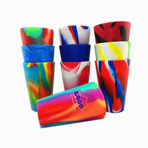 Gobelet en silicone personnalisé 22oz Sugar Rush - Incassable, écologique, couvercle hermétique, chaud/froid, couleurs saisonnières - Product Image 4