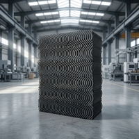 Nouveau coussin de refroidissement évaporatif industriel en nid d'abeille à rideau humide 7090/5090/7060 avec garantie d'un an pour les ateliers d'usine