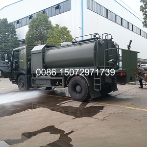 2025 HOWO xe tải trình duyệt nước đa chức năng với hệ thống phun nước nhiên liệu diesel 4x2 bánh xe để làm sạch đường rắc - Product Image 5